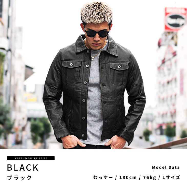 本革 レザージャケット ライダースジャケット メンズ 革ジャン 本革ジャケット シングルライダース ダブルライダース リアルレザー リプロダクトレザー ジョーカー