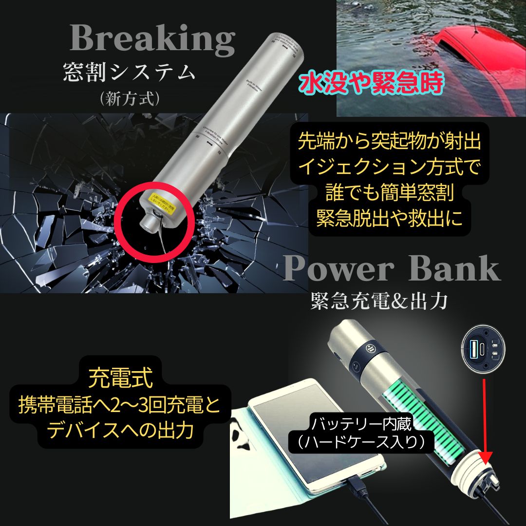 日本初 3日間生き抜くための 緊急用 ハイスペックマルチバー YJB-01 