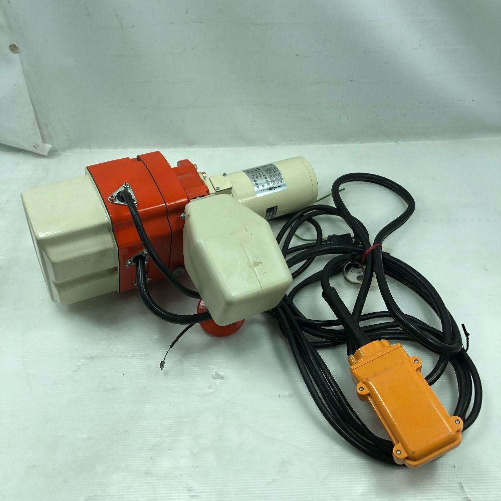 KITO キトー 工具関連用品 電気チェーンブロック 本体のみ コード式 100v ED24ST オレンジ