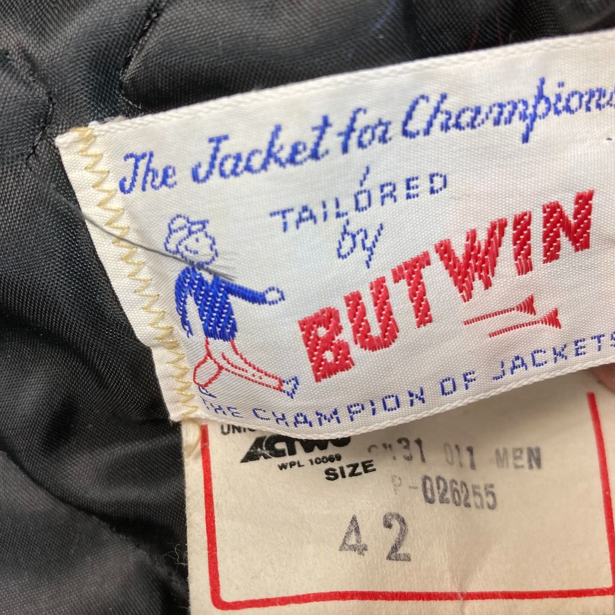 BUTWIN バトウィン スタジャン ジャケット SOUTH 74 BRONX グリーン  