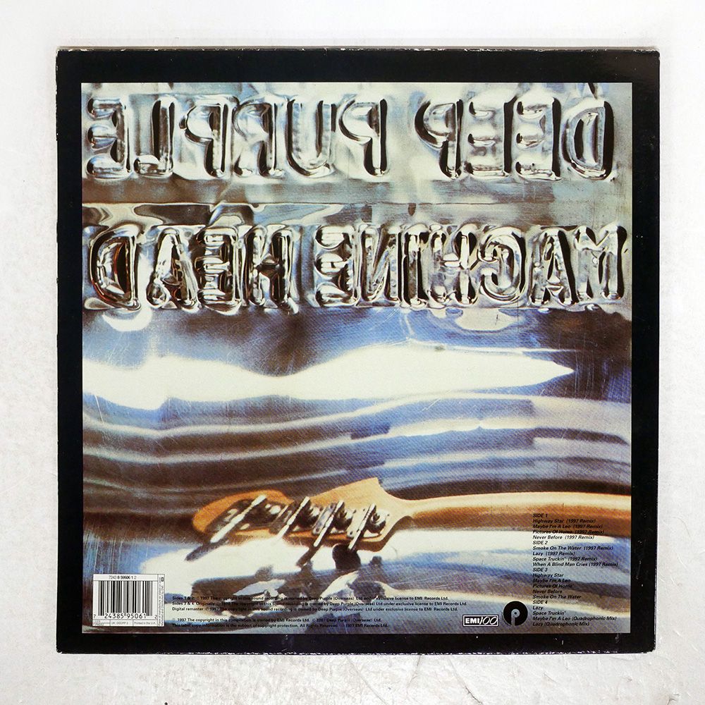 ヨーロッパ盤 DEEP PURPLE|MACHINE HEAD|PURPLE DEEPP3 LP