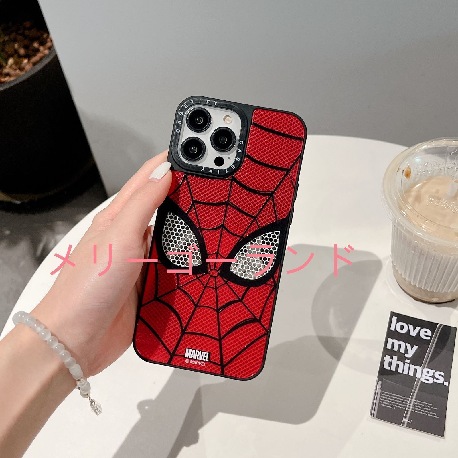 定番，正規品 MagSafe対応 CASETiFY×Spider-Man スパイダーマン