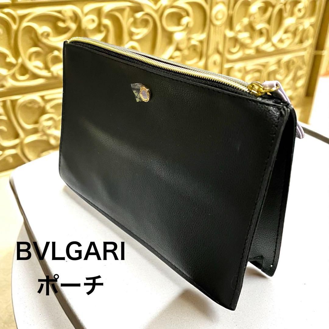 【新品未使用】エミレーツ航空ファーストクラス×BVLGARI コラボ限定ポーチ付 エミレーツ航空、ブルガリとコラボしたアメニティキットを全