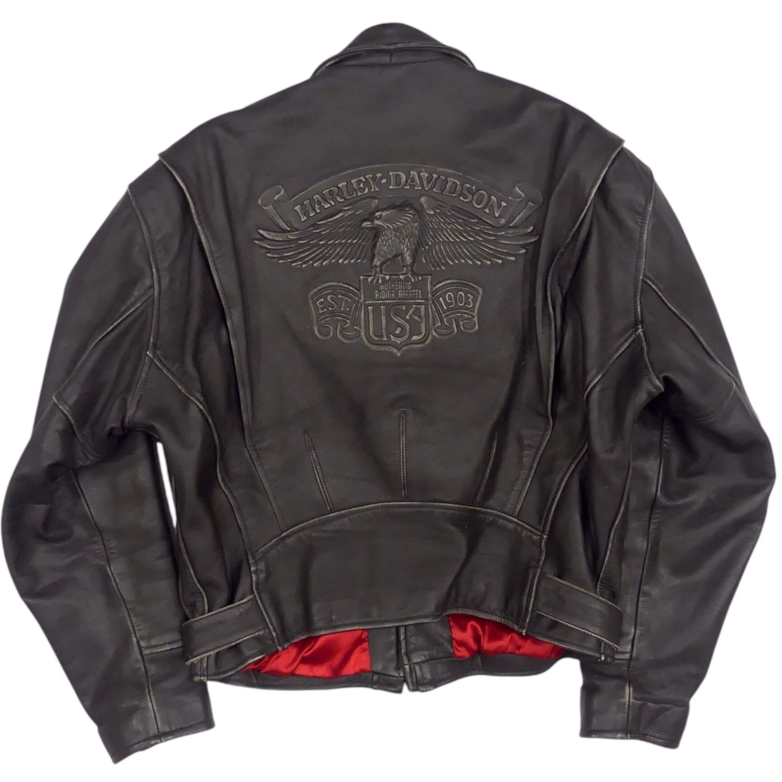 HARLEY DAVIDSON ハーレーダビッドソン ライダースジャケット L