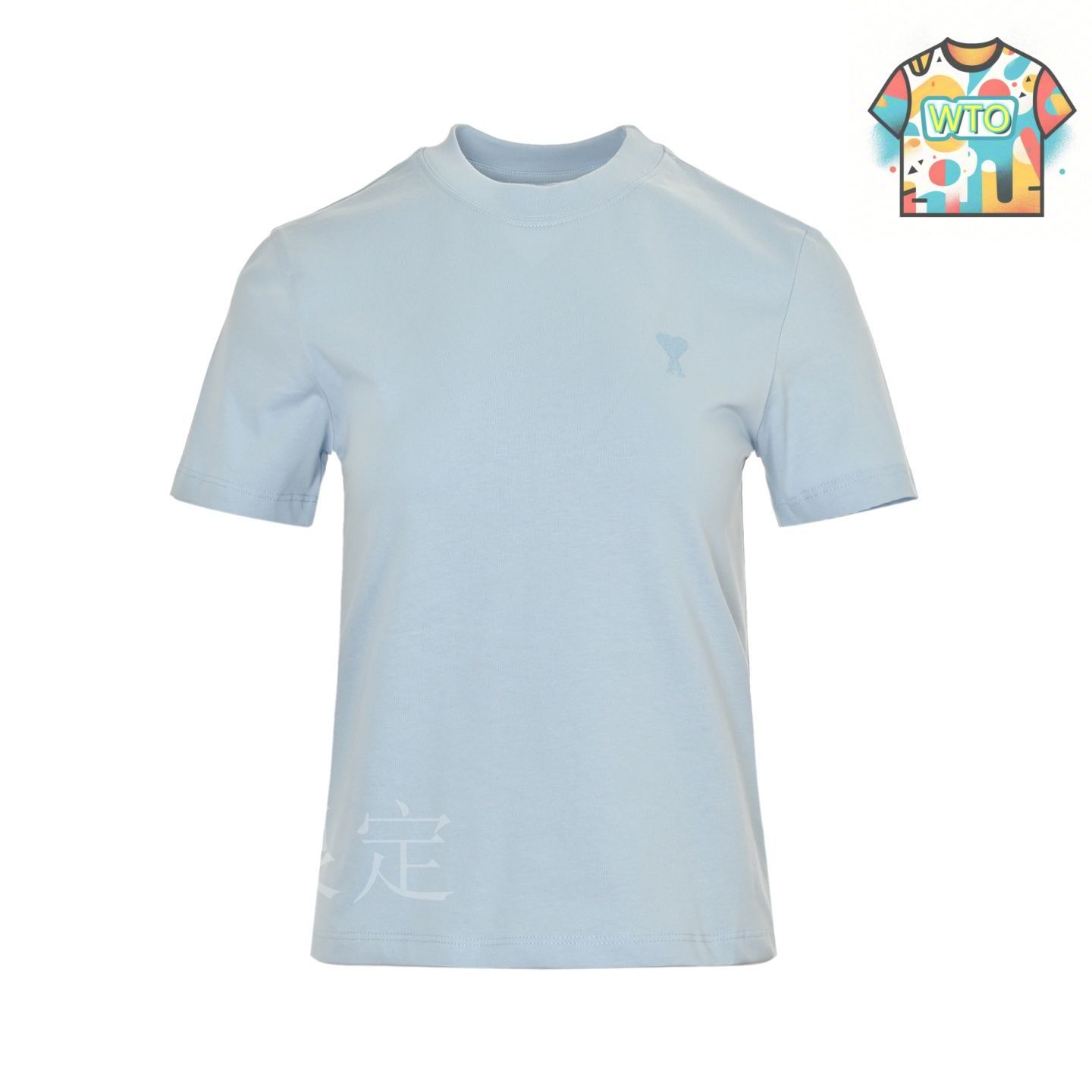 ‼️ami ハート刺繍 半袖Tシャツ 2色セット 今日特価】Ami Paris 25SS ホワイトハート刺繍 T シャツ-2