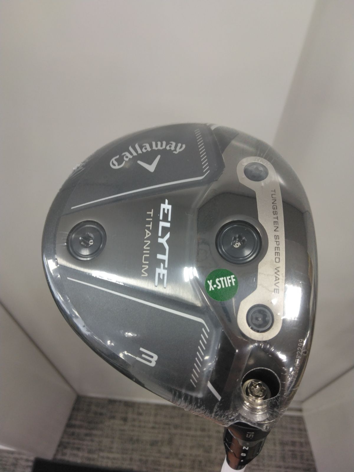 新品キャロウェイエリート X 3W フェアウェイウッド 15° ヘッドのみ 右用 新品キャロウェイエリート X 3W フェアウェイウッド 15° ヘッドのみ 右