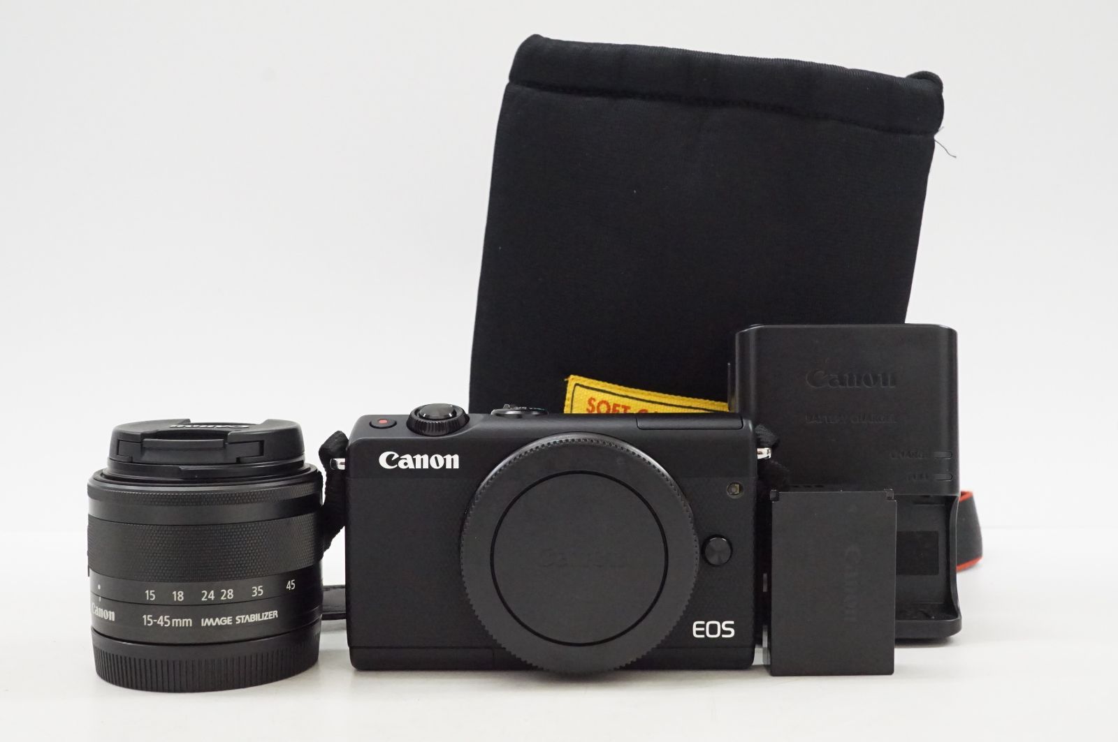 C071743-1 CANON EOS M100 ミラーレス一眼レフ 15－４５㎜ レンズキット