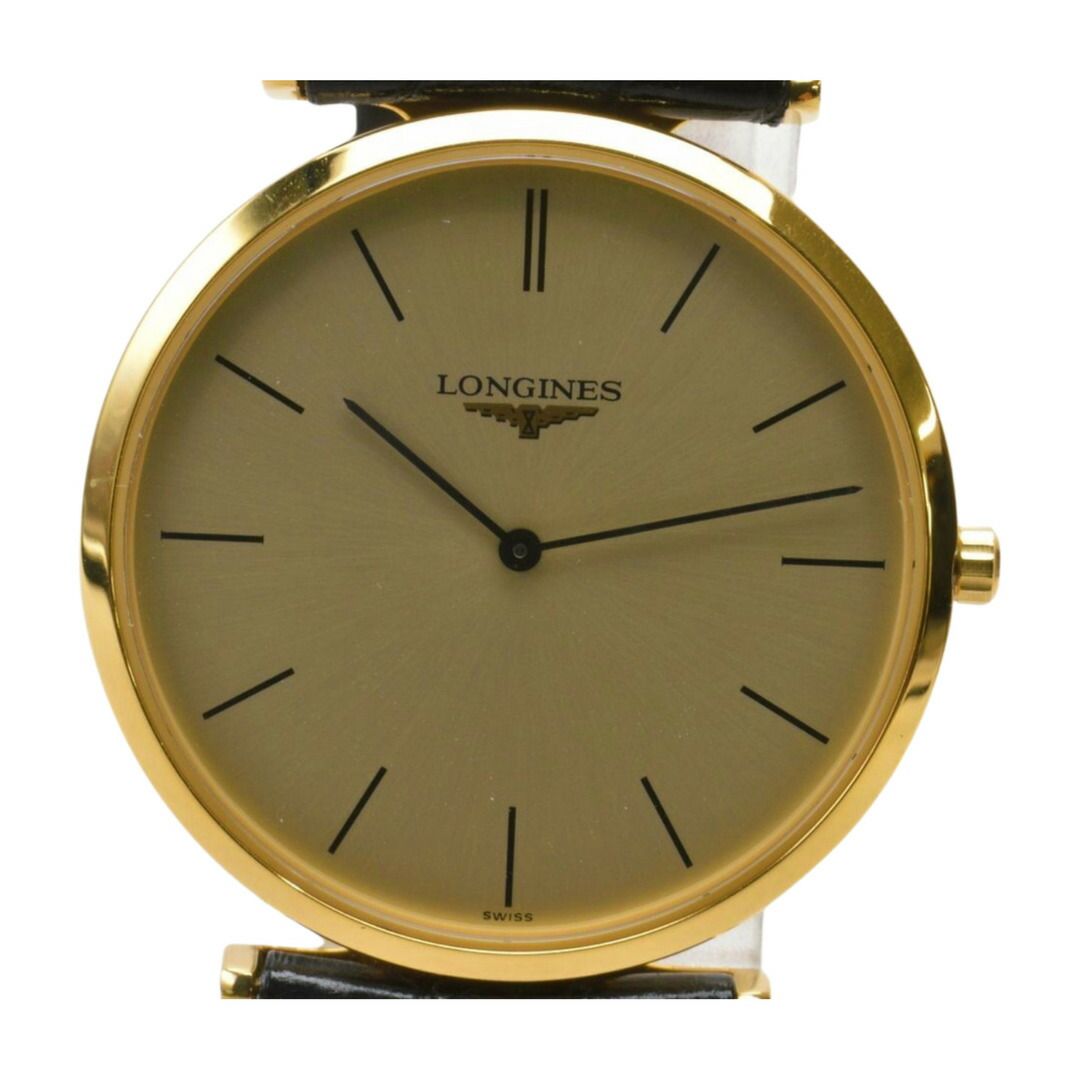 LONGINES ゴールド クォーツ 時計 美品 ロンジン LONGINES La Grande Classique de Longines グランド