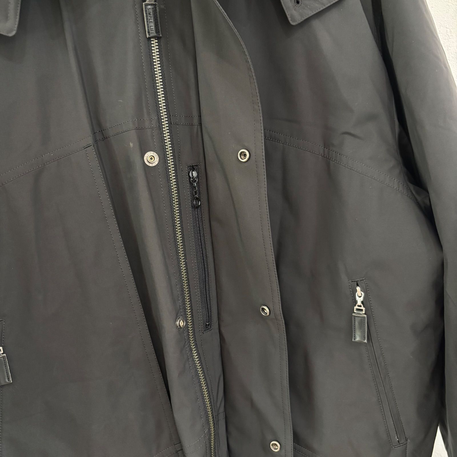 RE258 SIMPLE LIFE シンプルライフ ライナー付き ダウンコート ダウン 