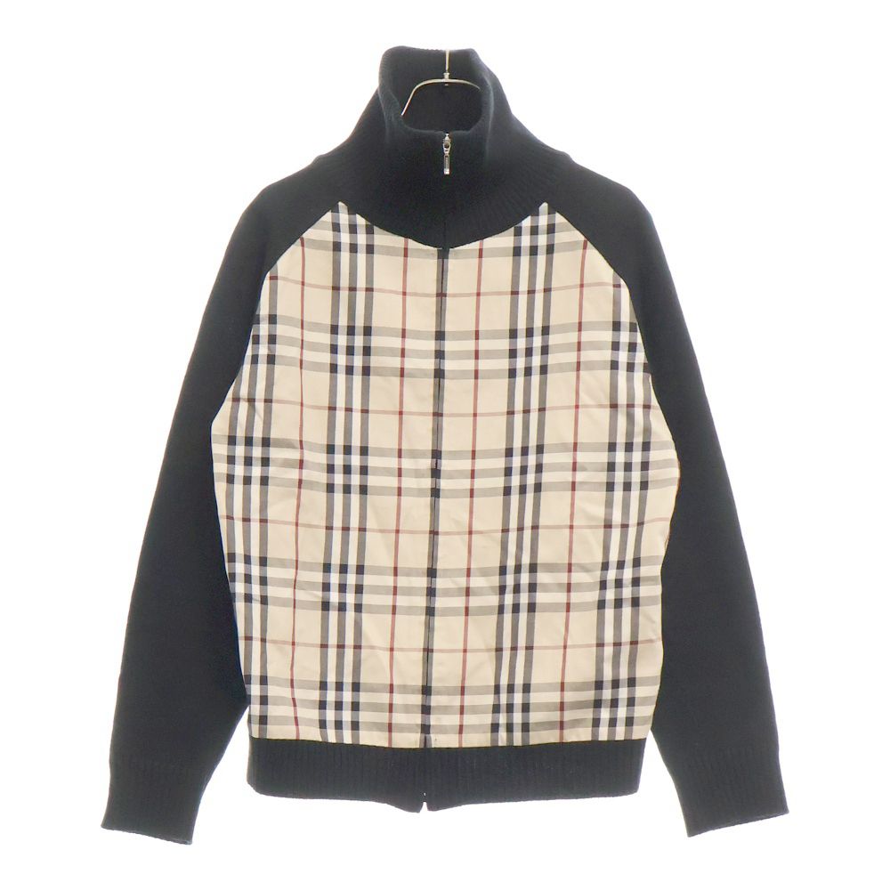 Burberry black labelノバチェックタートルネックニットセーター