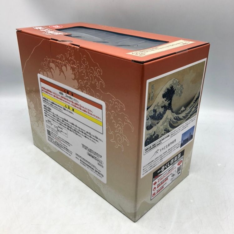 中古】バンダイ A賞 神奈川沖浪裏 ポストカードスタンド付き