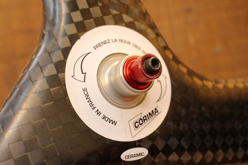 コリマ CORIMA 3SPOKE CERAMIC カーボン チューブラー バトン