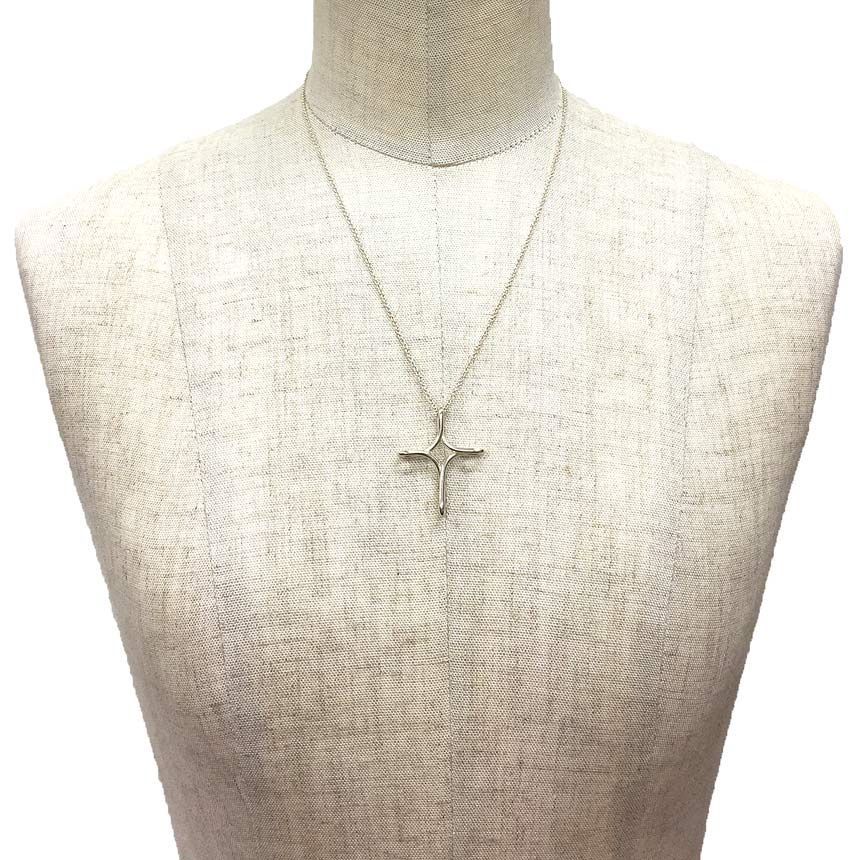 Tiffany & Co. ペンダント ネックレス TIFFANY&Co．ティファニー インフィニティクロス ネックレス