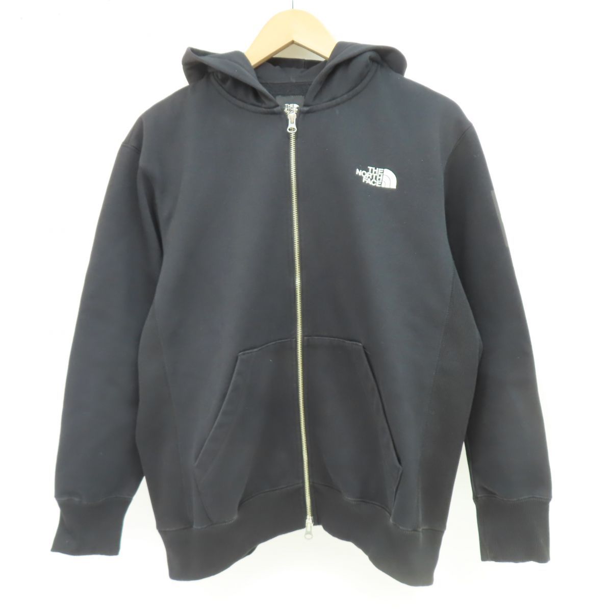 THE NORTH FACE ノースフェイス Square Logo FullZip スクエアロゴフルジップパーカー NT61836 Mサイズ