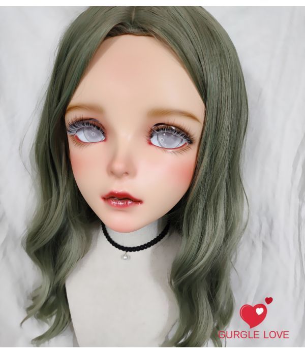 オーダーメイド ハーフマスク 眼球付き 肌色 樹脂製 ヘッド オーダーメイド ハーフマスク 眼球付き 肌色 樹脂製 ヘッド