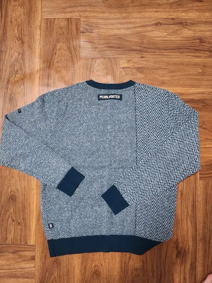 パーリーゲイツ ヘリンボーン ゴルフ ニット 5 100 105 状態良し