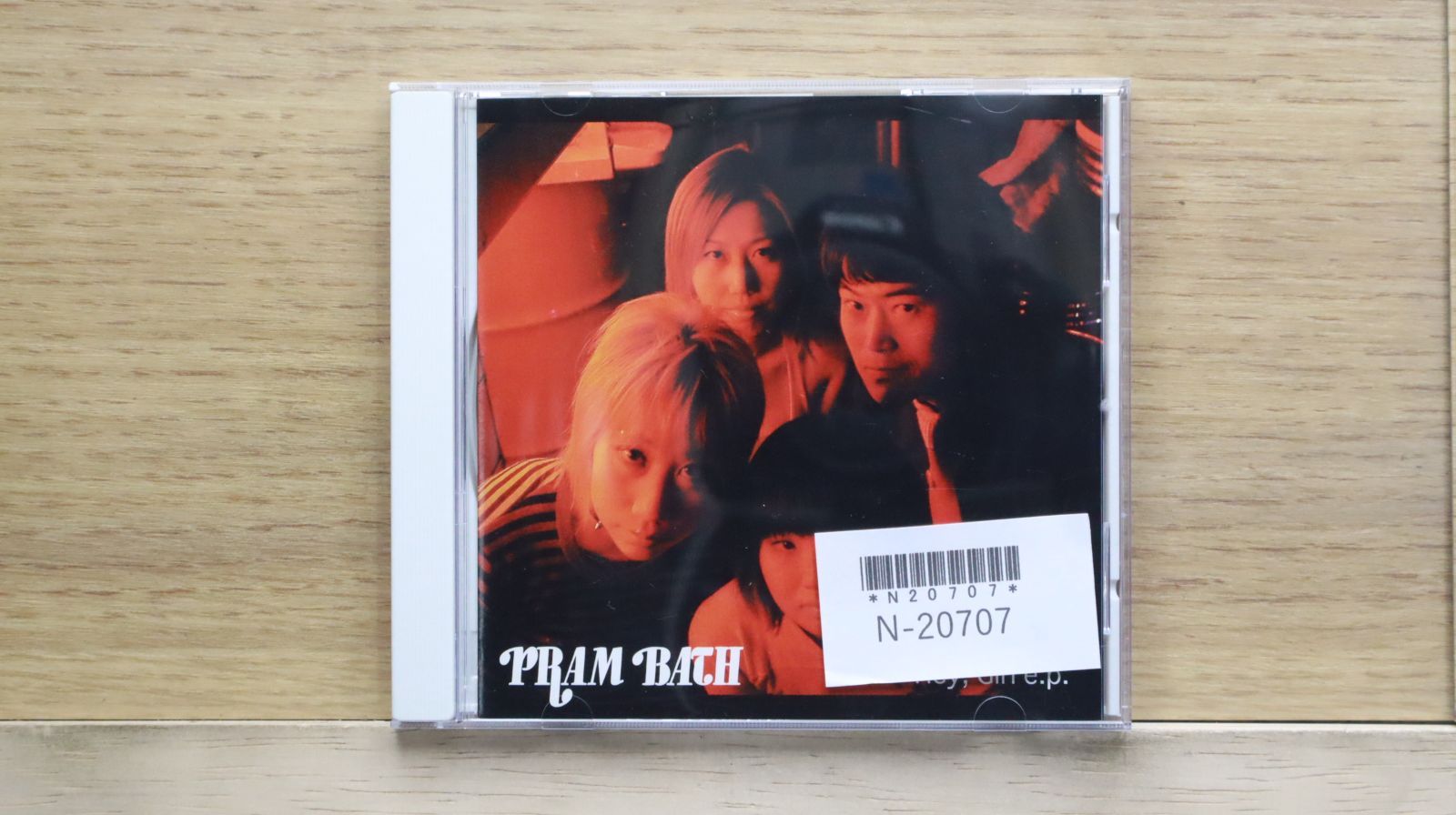 中山ネコ＆貞操隊　ティッシュタイム・ガール　レコード　珍盤 中山ネコ&貞操隊自主制作盤『ティッシュタイム・ガール』7インチ
