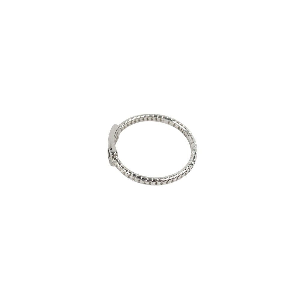 □美品□ フェンディ バゲット リング 指輪 アクセサリー #L シルバー ■美品■フェンディリング 指輪 アクセサリー #L シルバー SS 1A522