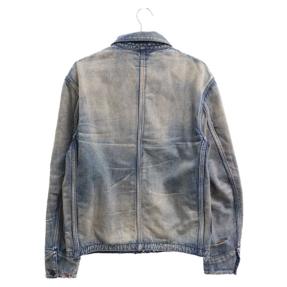 SAINT LAURENT デニムジャケット Saint Laurent デニムジャケット | ブルー | FARFETCH JP