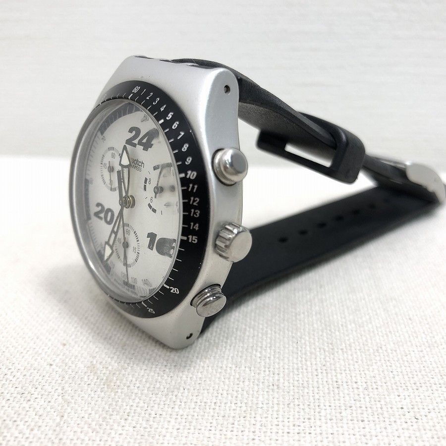 swatch IRONY ALUMINIUM スウォッチ アイロニー クロノグラフ
