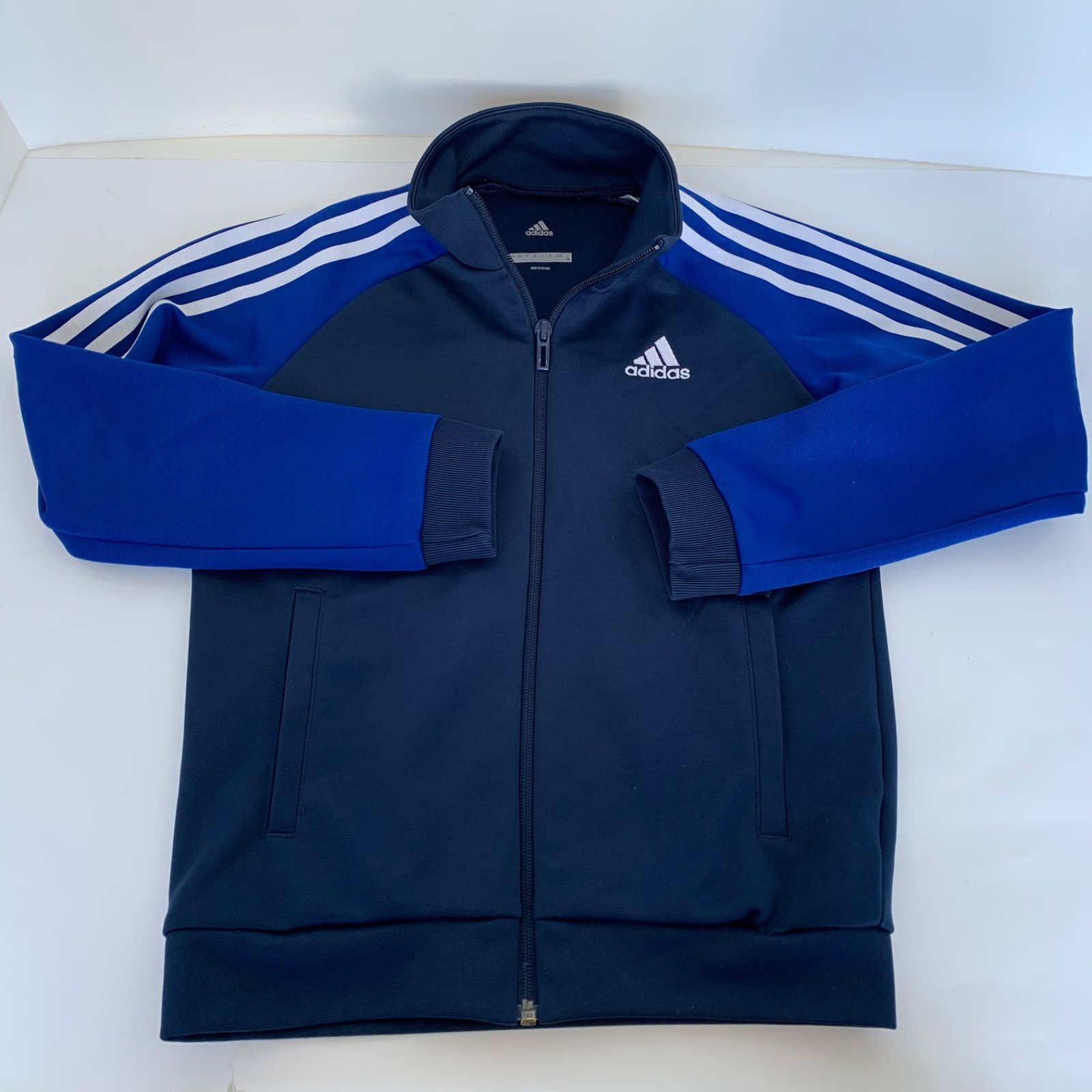 adidas アディダス ジャージ 【140サイズ】 キッズ ジュニア ネイビー 
