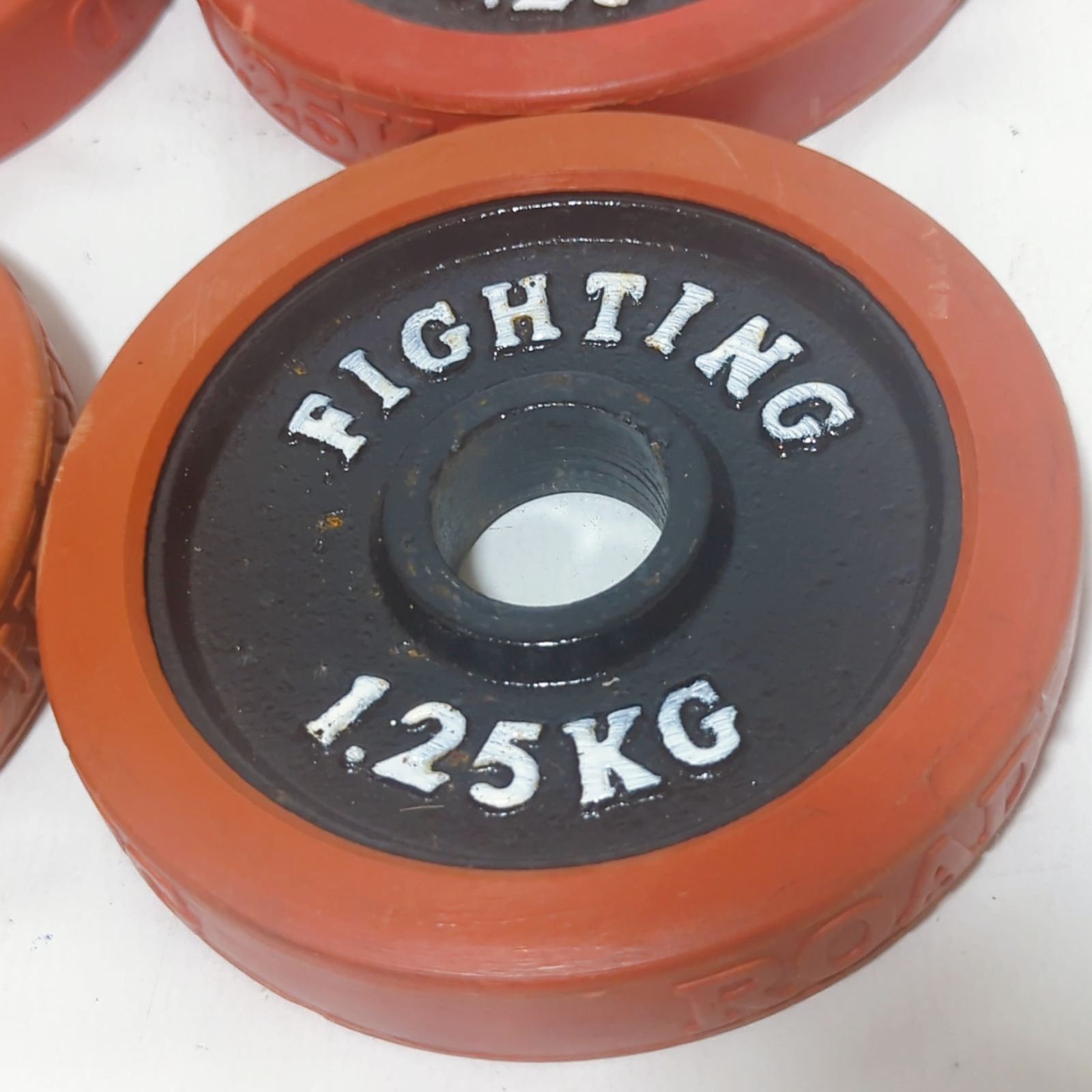 fighting ファイティングロード ダンベル プレート 5kg  4枚 FIGHTING 5KG ダンベルプレート 4枚セット - メルカリ