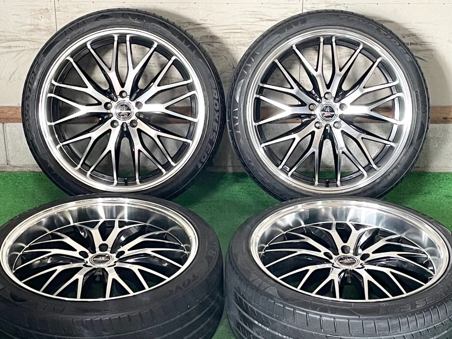 人気メッシュ ロクサーニ マルチフォルケッタ2 SP SPECTRE 21in 9J 38 PCD114.3 245|40R21 アルファード ヴェルファイア エルグランド