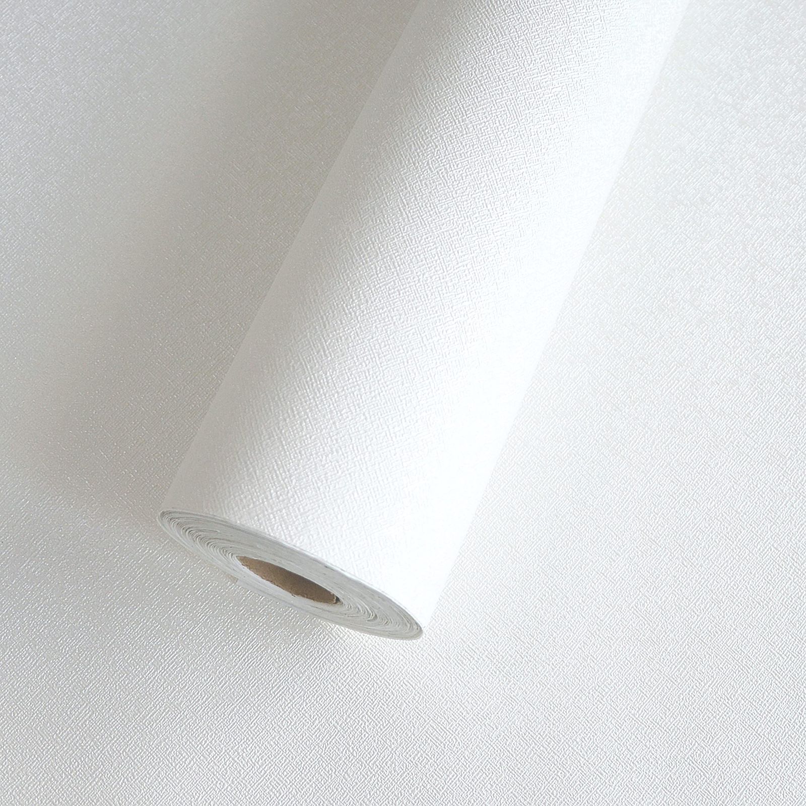 【新着商品】無地 白 53cm X 10m はがせる壁紙 漆喰風 ホワイト 壁紙シール おしゃれ 厚手 防水 のり付き シールタイプ リメイク シート HUAZHEN DIY 賃貸OK 模様替え 耐熱 多用途 簡単貼り付け