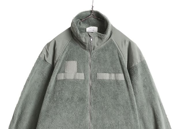 10年製 米軍実物 ECWCS GEN3 フルジップ 毛長 フリース ジャケット LARGE REGULAR / 古着 POLARTEC ミリタリー 軍物 レベル3 ジャンパー 緑 t-jad29y23n03y22d0.jpg