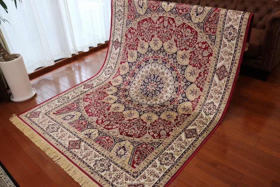 楽天市場】ペルシャ 絨毯 160 230の通販 ペルシャ柄絨毯 160×230 新品未