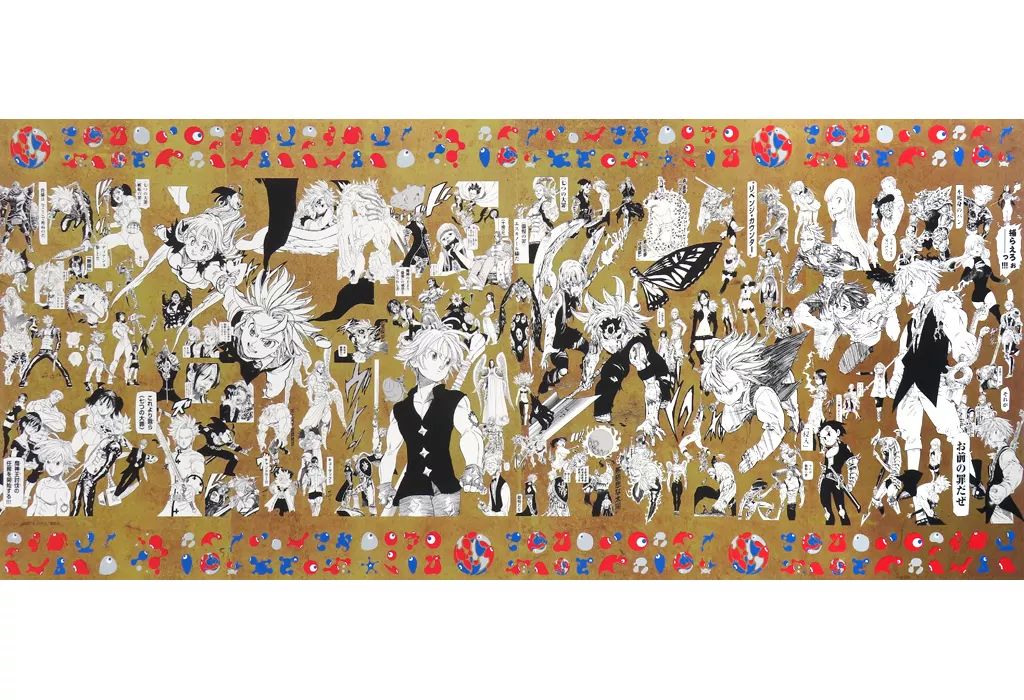 ポスター 特殊加工印刷ポスター 集合 EXPO2025 大阪 関西万博 with 七つの大罪