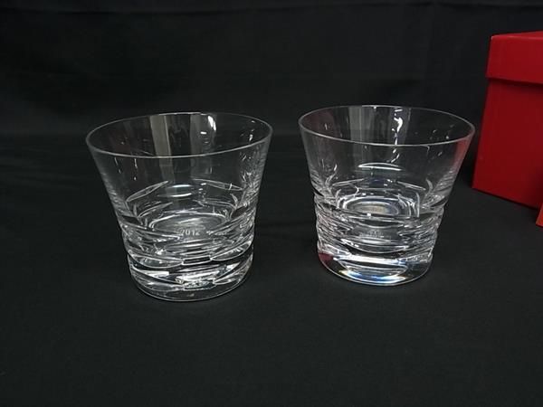 ♥ Baccarat バカラ ローラ イヤータンブラー 2012 クリスタルガラス コップ 食器 テーブルウェア 2個セット クリア BN4584
