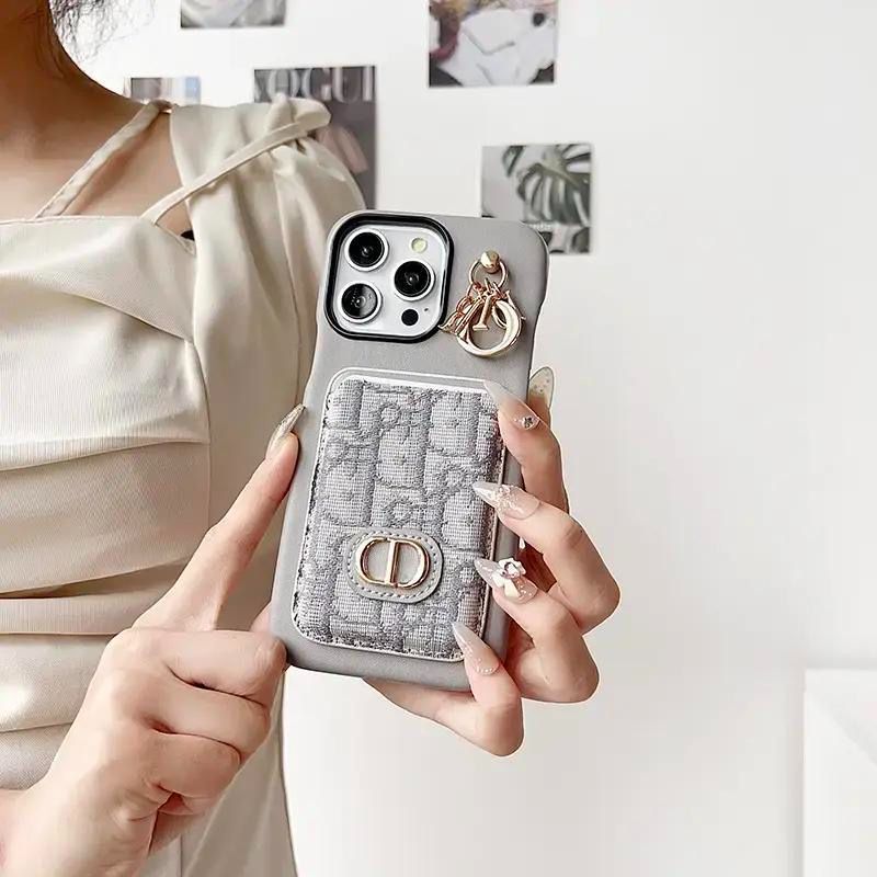 新品未使用！ディオール Dior iPhoneケース スマホケースカードケース付き - メルカリ