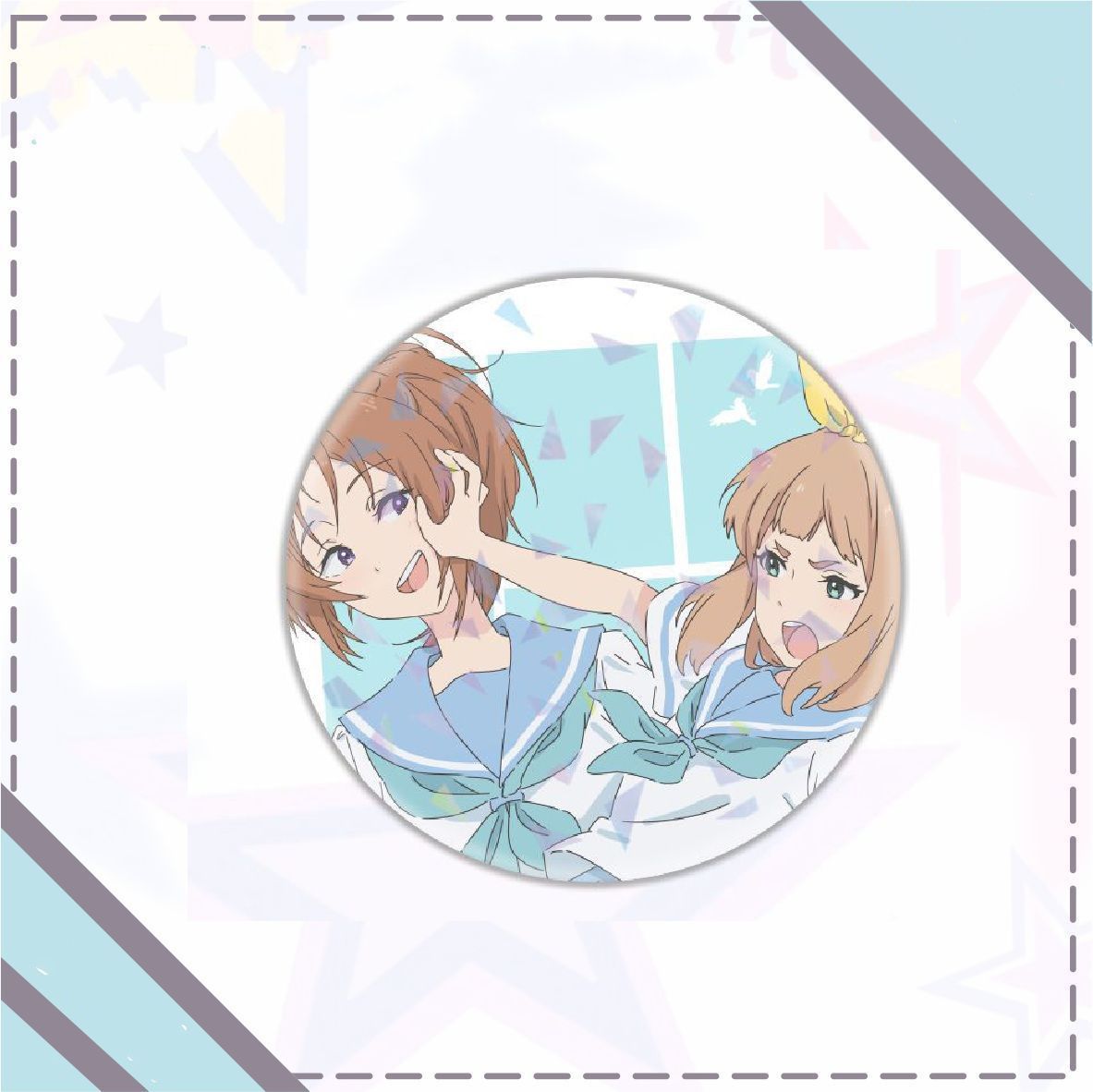 響けユーフォニアム　缶バッジ　高坂麗奈 響け!ユーフォニアム ユーフォ 高坂麗奈 缶バッジ 引力 水着