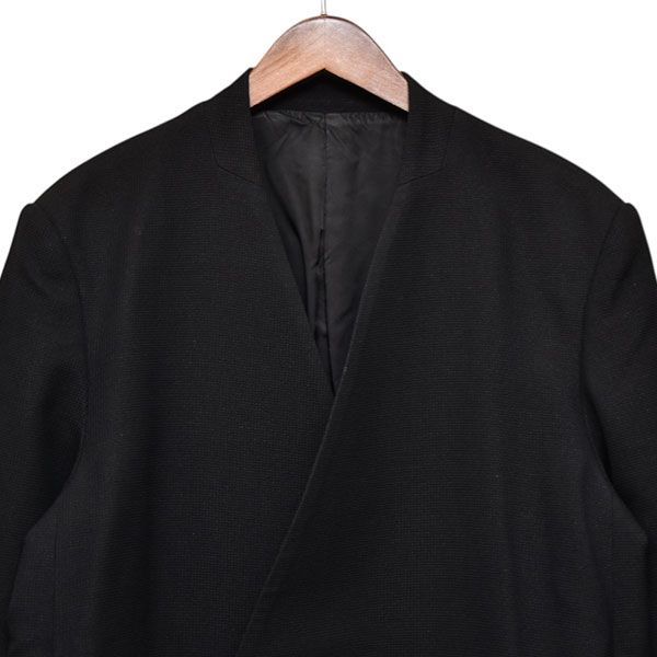ETHOSENS エトセンス Collarless jacket カラーレスジャケット