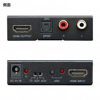 HDMI信号オーディオ分離器 光デジタル|アナログ対応