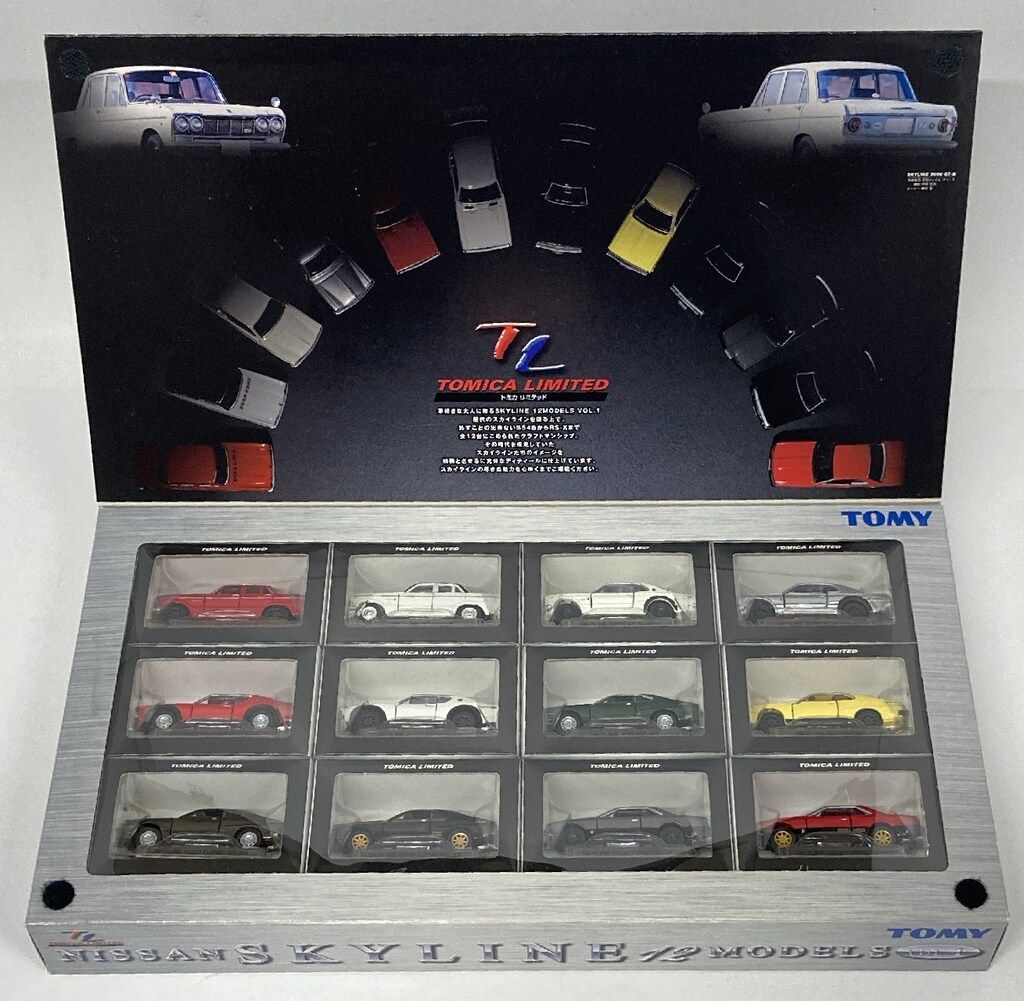 トミー TOMICA LIMITED NISSAN SKYLINE 12MODELS VOL.1 - メルカリ