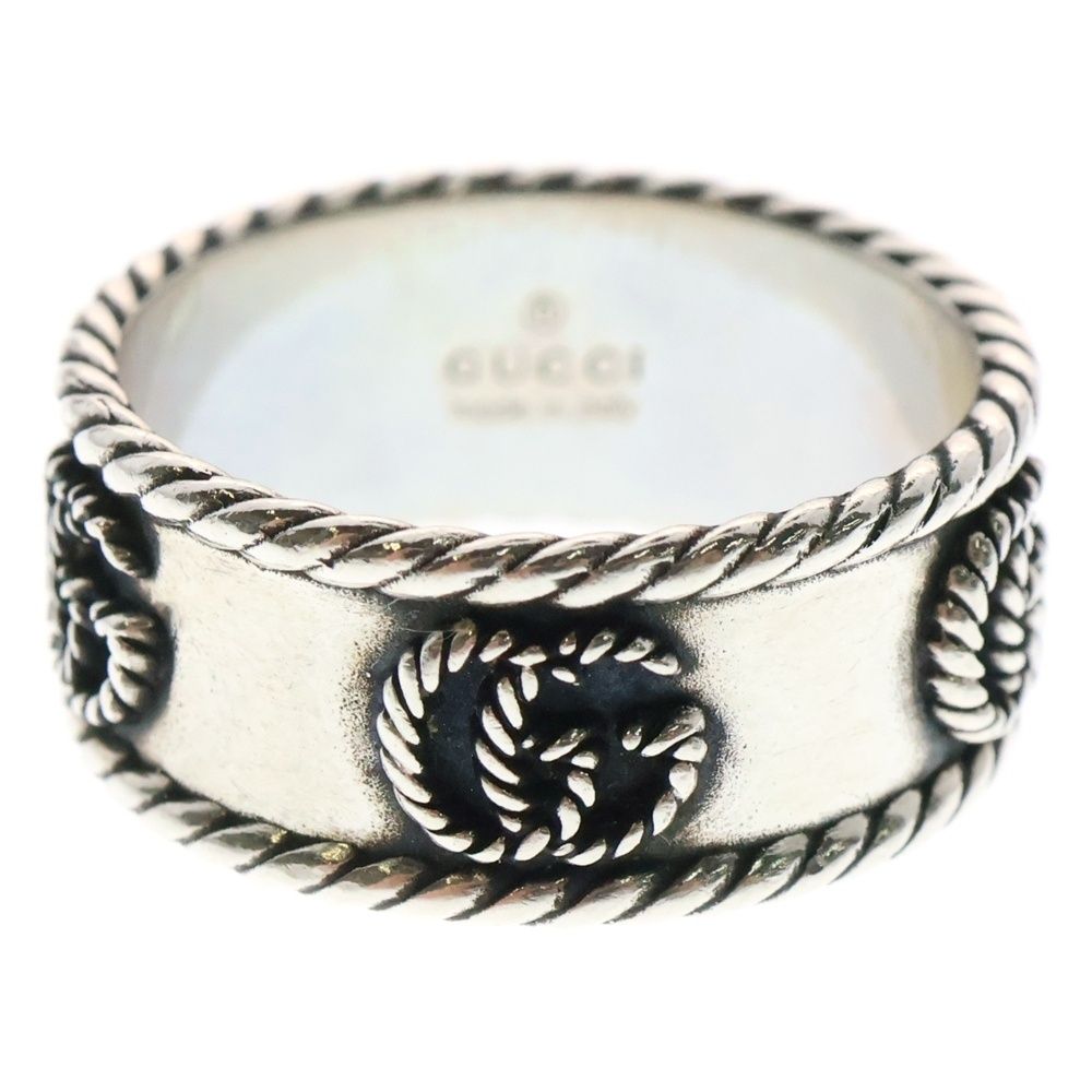 GUCCI (グッチ) GGマーモント ダブルG ワイルドリング 指輪