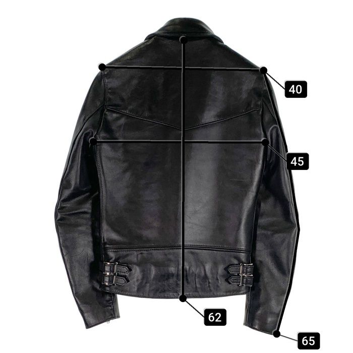 新品同様Lewis Leathers 402T ダブルライダースジャケット 42 Lewis Leathers ルイスレザー 402T ライトニング タイトフィット