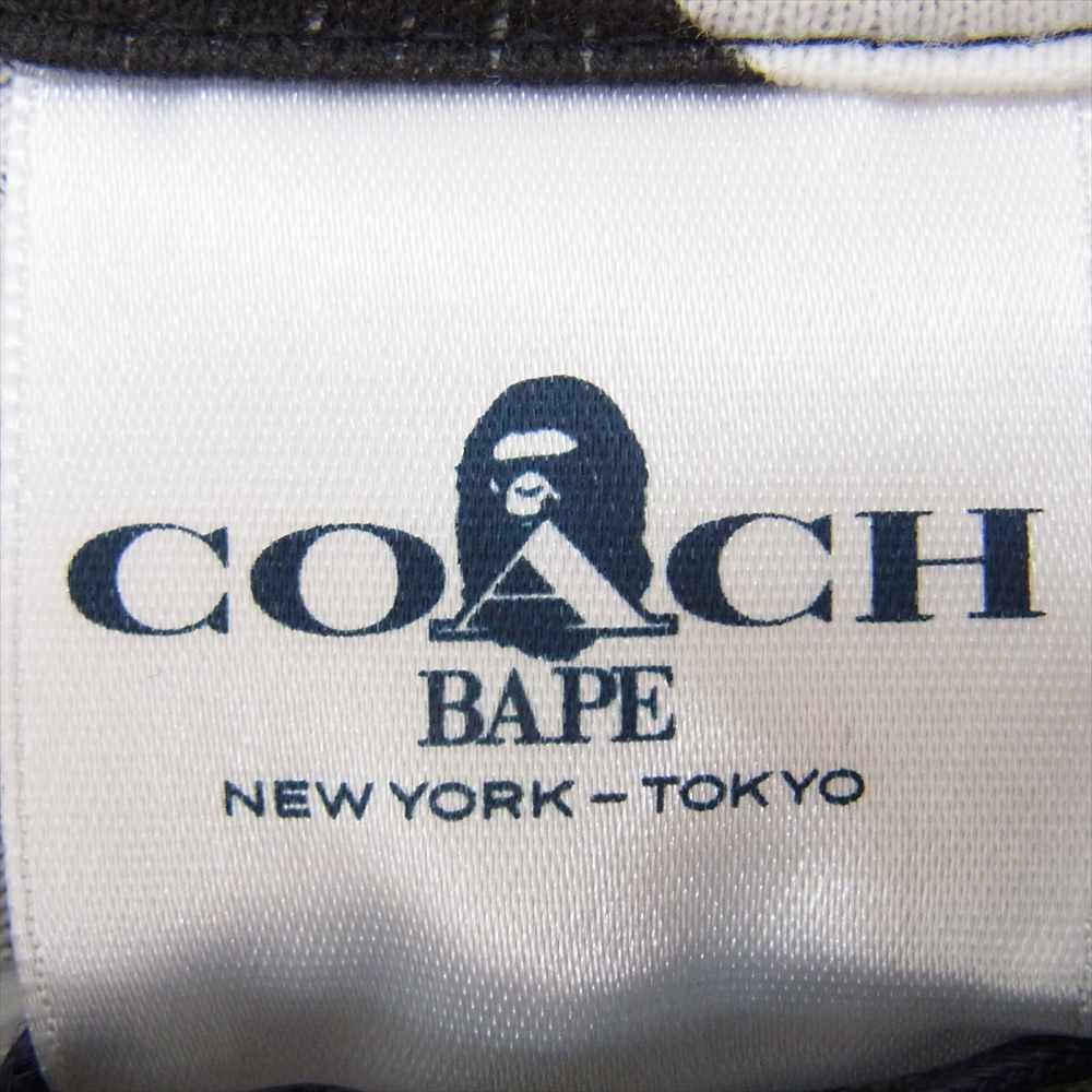 A BATHING APE アベイシングエイプ 001CSH731901C × COACH コーチ 総柄