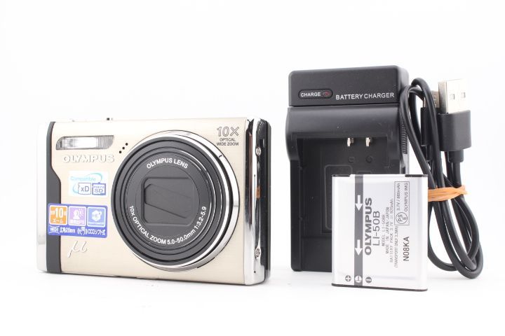 上 OLYMPUS オリンパス μ 9000 コンパクトデジタルカメラ M8421＃46