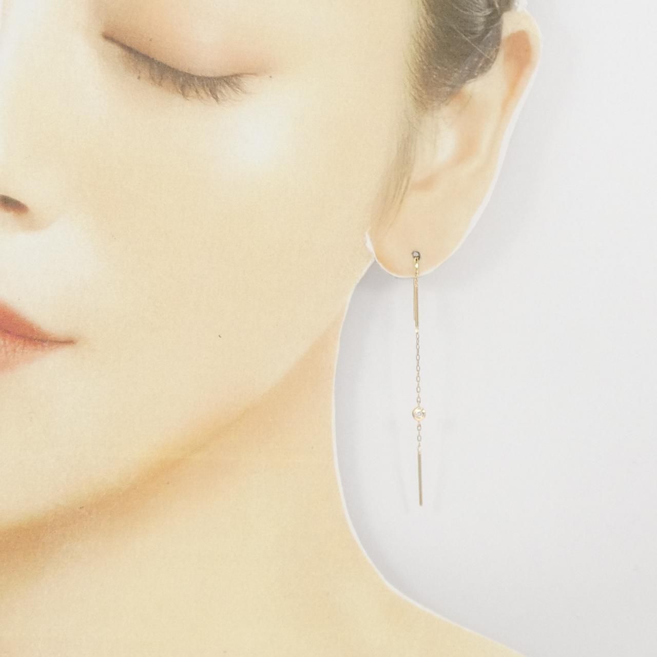 Hirotaka ヒロタカ トグルチェーンピアス 片耳 hirotaka トグル