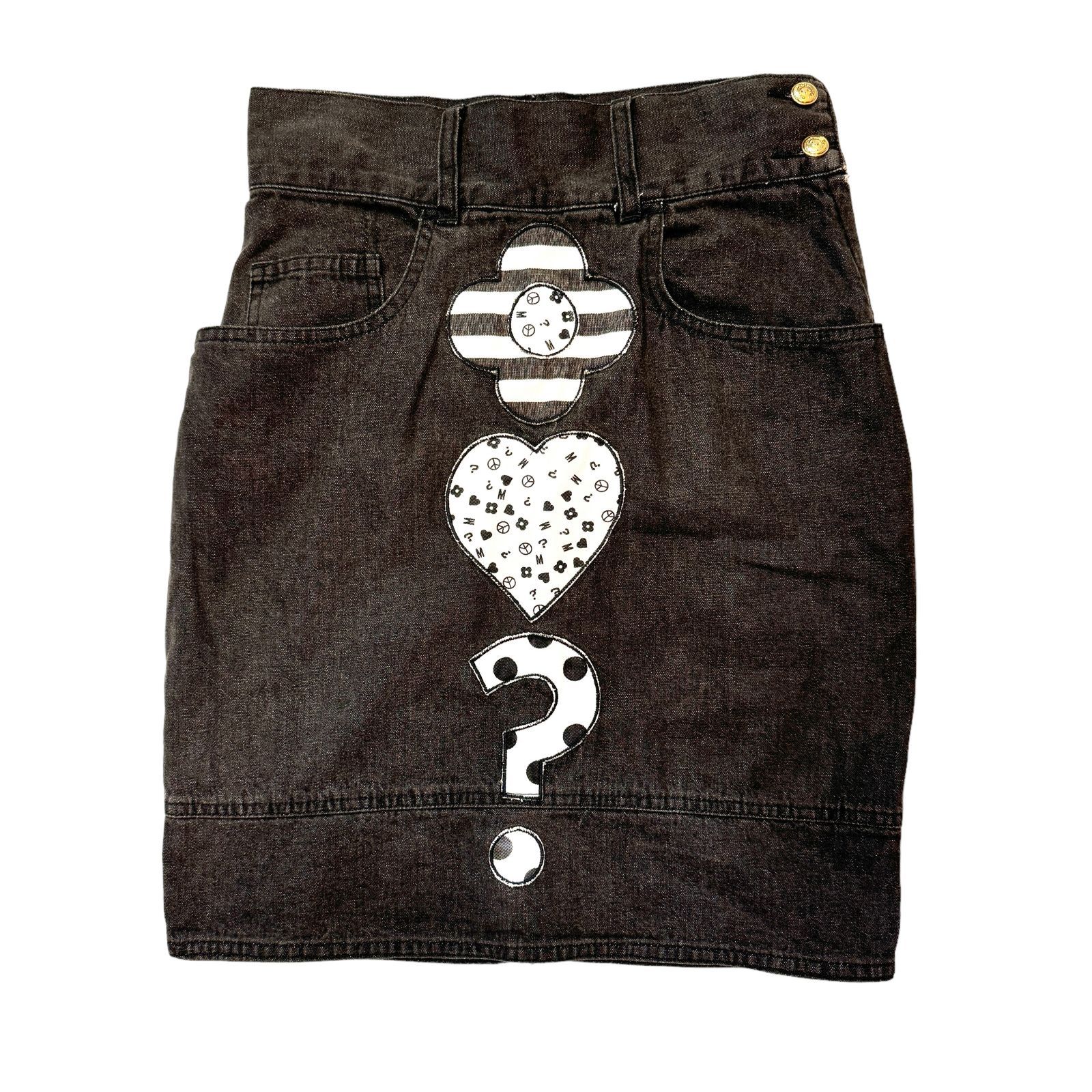 Moschino モスキーノ ジーンズ イタリア製 デニムスカート Moschino モスキーノ ジーンズ イタリア製 デニムスカート