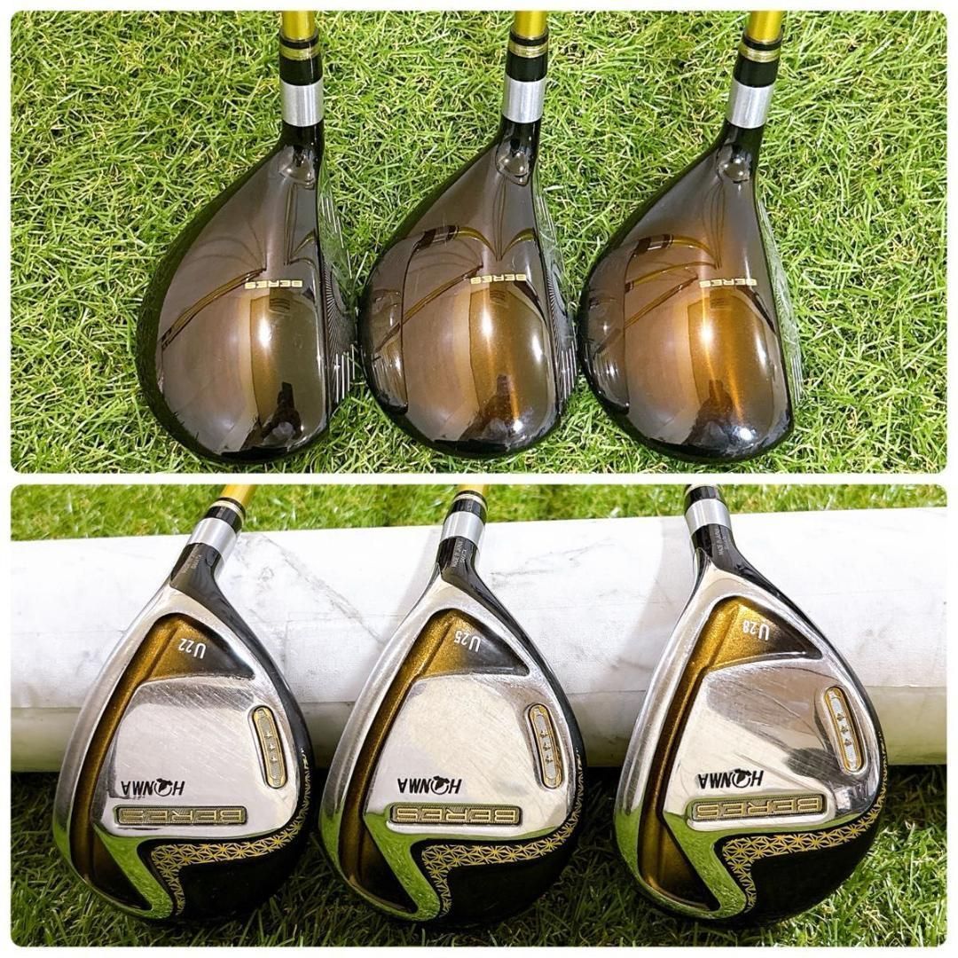 HONMA BERES 2019 ホンマ ベレス ウッドセット 6本 3S 星3 HONMA BERES 2019 ホンマ ベレス ウッドセット 6本 3S 星3