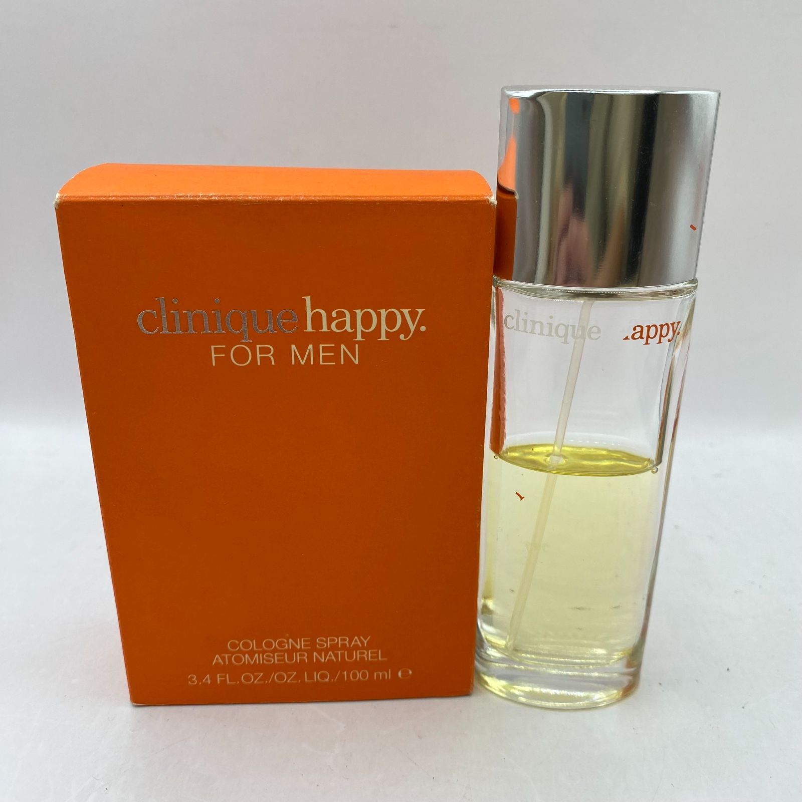 【中古】CLINIQUE happy. FOR MEN 100ml・happy. 2本まとめ売り