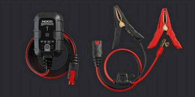 6 12V兼用1Ampバッテリー充電器