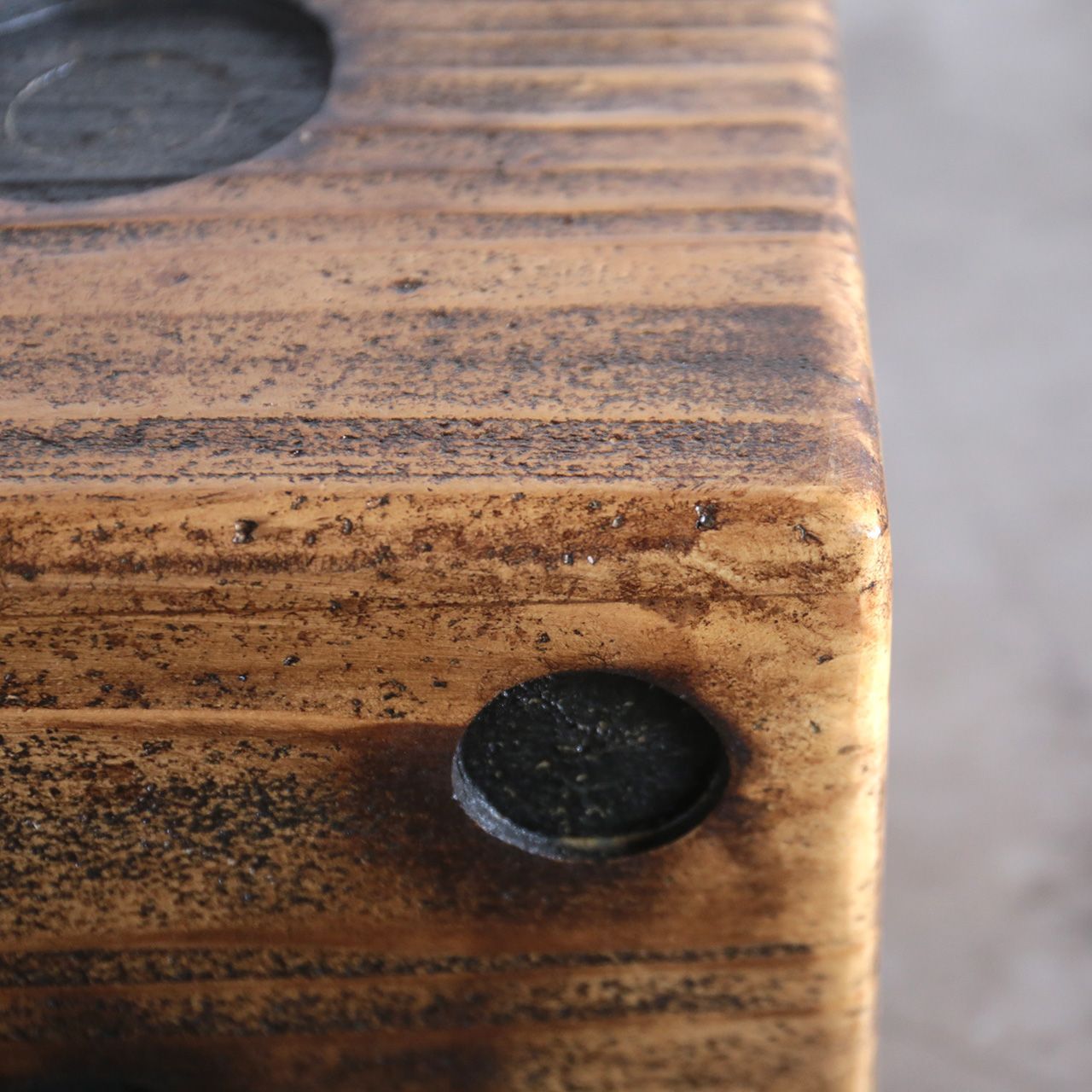 サイコロ スツール サイドテーブル オールドチーク SaVeri Sam Cube Table ⁄ Stool Top Cheek ⁄ サベリ サム キューブ