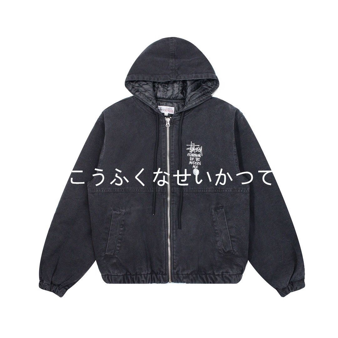 STUSSY CANVAS INSULATED WORK JACKET #00182 - メルカリ