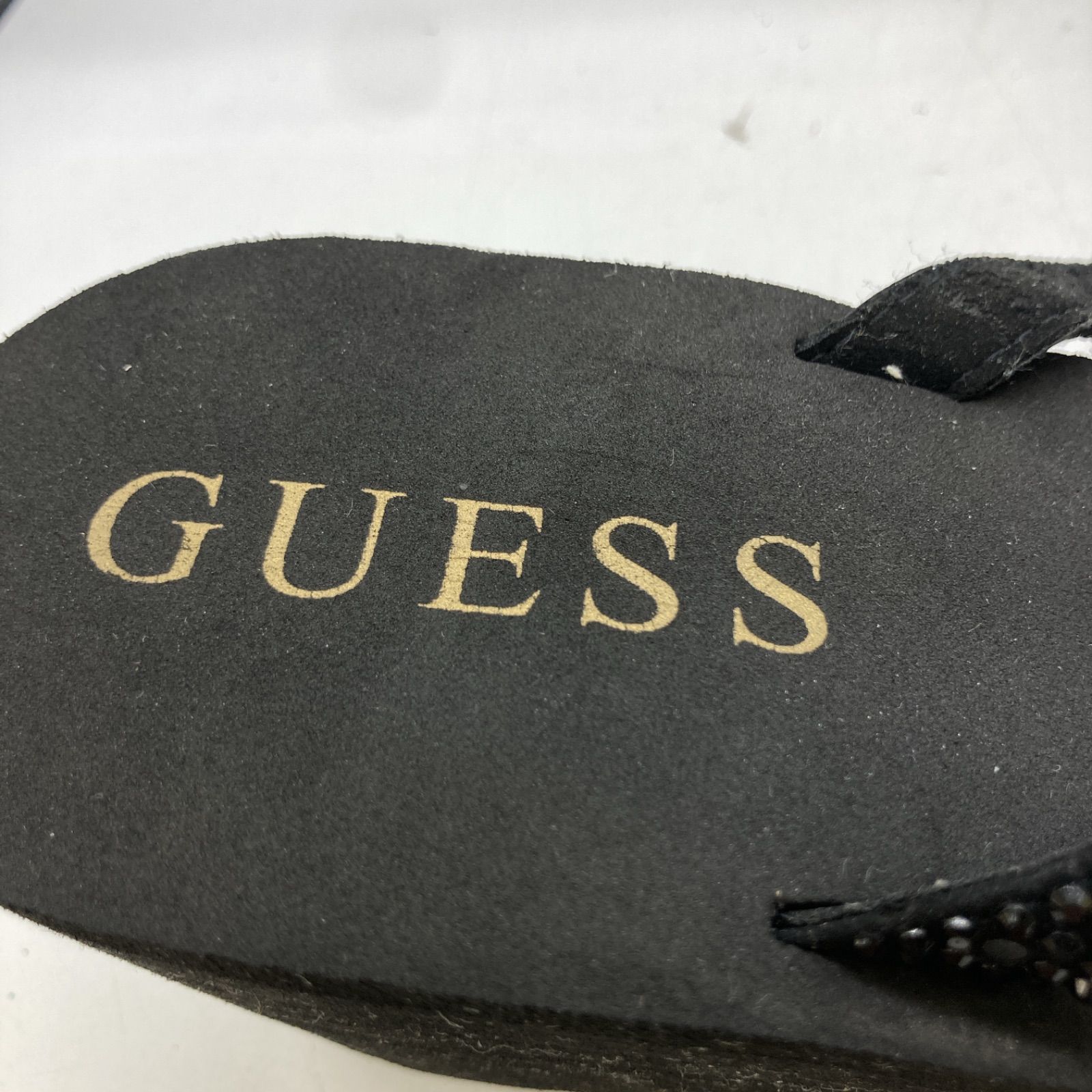 GUESS ゲス サンダル ブラック メンズ サイズ不明 E-8-9