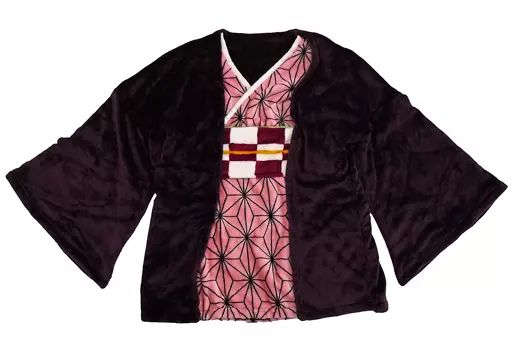 中古】ブランケット 竈門禰豆子 着る毛布 「鬼滅の刃×しまむら 
